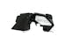 DV8 Offroad INFEND-01FBRL Jeep JK Front Inner Fenders With Rock Lights, Black